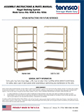 Regal Shelving - Unassembled Models RGL-1836S & RGL-1836A (2380920)